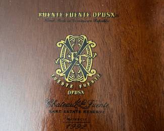 Fuente Fuente OPUSX 1992/including some cigars...we have several more cigars boxes including cigars