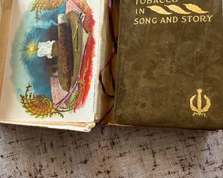 Book "Tobacco in Song and Story" in original box