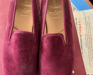 Tricker's of Jermyn Street/London Slippers never worn