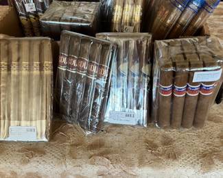 Sample of a large collection of cigars....have been refrigerated