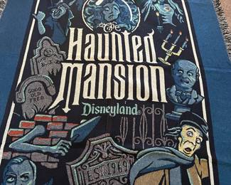 Disneyland Haunted Mansion large blanket