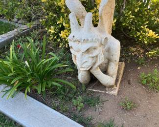 Example of oneoof the gardens gargoyle