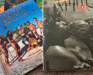 Collection of books Tahiti