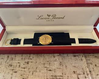 Lucien Piccard 14kt Swiss Men's watch...