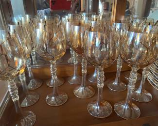 Hand blown Venetian glasses (13)