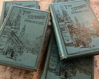 The Strand magazine books( an illustrated monthly)..Vol 2,3,4,5,6