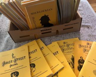Large collection of the Parker Street Journal  An irregular Quarterly of Sherlock Holmes...He has a very large collection of Sherlock Holmes books, magazines, etc