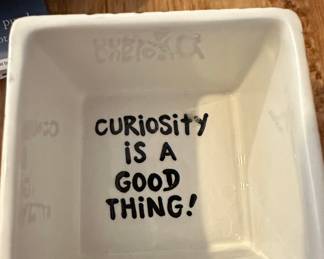 Pandora's Box Ceramic Trinket Dish