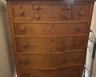 Tiger Maple Dresser