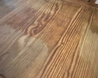 Rustic Oak Dining Set with Upholstered Chairs