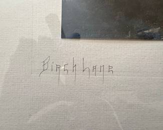 Fred Thompson "Birch Road" Photograph