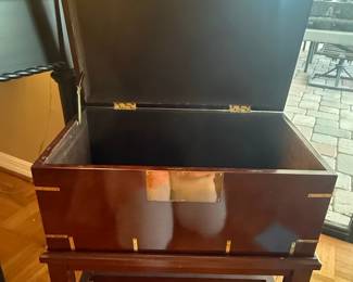 Campaign Style Cellarette on Stand