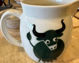Arabia Finland "Heluna" Bull Pitcher by Anja Juurikkala and Kaj Franck