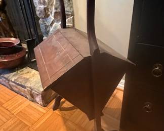 Antique Wooden Sewing Box / Magazine Rack