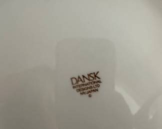 Dansk International "Fjord" Pattern Dinner Plate