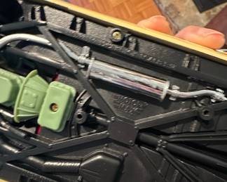 1949 Buick Roadmaster Convertible Diecast Model Car by Motor Max - Yellow with Red Interior