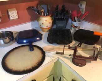 Red Apple Peeler, Cast Iron & More.