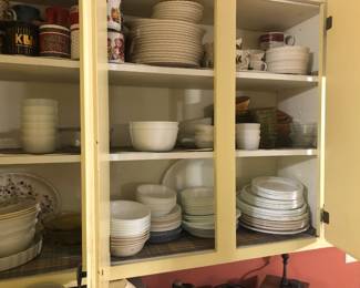 China Christmas Dishes, Corning Ware Dishes 