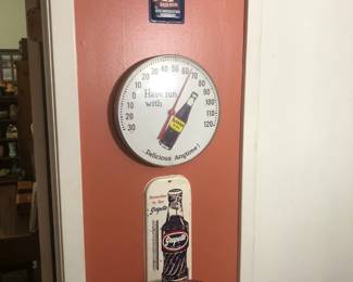 Tums Thermometer, NuGrape Temperature Gage, Grapenet Thermometer