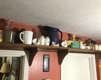 Various Kitchen Bowls, Salt & Pepper Shakers & More