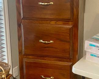 Solid Oak Cabinet/Dresser