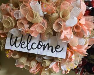 Welcome Wreath Large