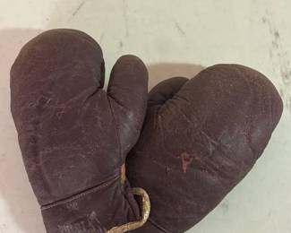 Jack Dempsey boxing gloves