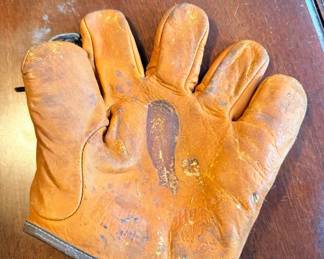 vintage baseball glove