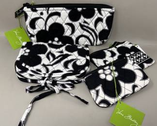 Lot 297 | NWT Vera Bradley Wallets, Travel Bags, Makeup Bag
