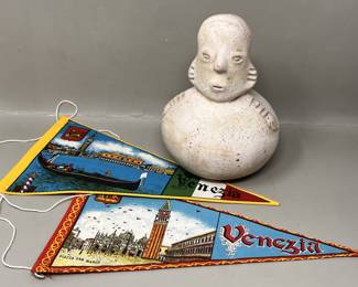 Lot 294 | Vintage Disney Gift Shop Souvenir Pennant,
