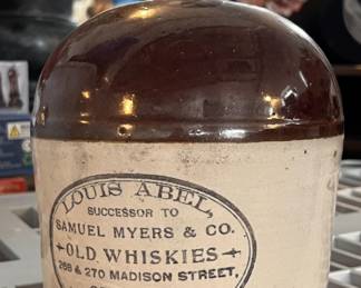 Lot 235 | Antique Louis Abel Samuel Myers Whiskey Jug
