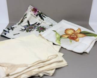 Lot 148 | Table Linens, Portmeirion, etc
