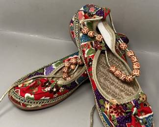 Lot 55 | Sz 40 Ladies Embellished Ballerina Flats
