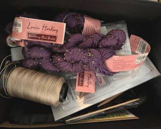 Lot 233 | Silk Yarn Skeins New Knitting Needles Crafting
