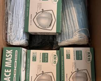 Lot 242 | Large Lot of KN95 Masks, Other Mask Varieties
