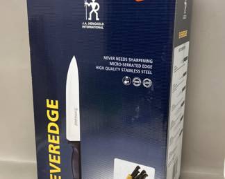 Lot 245 | NEW J.A. Henckels Everedge 12pc Knife Block Set
