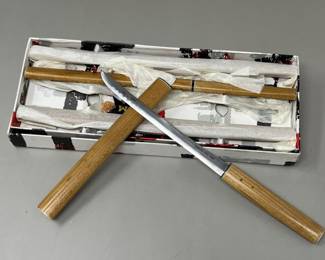 Lot 22 | Vintage Set of Japanese Steel Steak Knives
