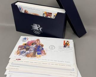 Lot 202 | 1984 Olympic Games USPS Stamps Stamp Collection

