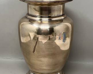 Lot 116 | Restoration Hardware Polished Brass Vase
