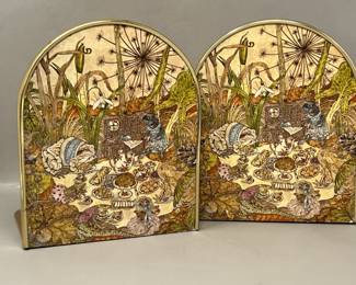 Lot 123 | Vintage Beshlie Heron The Picnic Bookends
