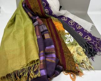Lot 158 | Scarves Shawls Some Silk Scarf
