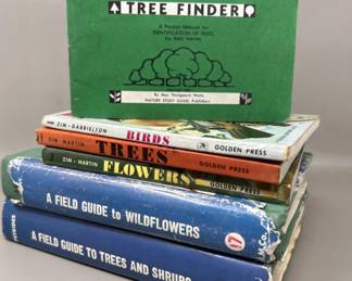 Lot 197 | Vintage Outdoor Guides Trees, Birds, Nature,
