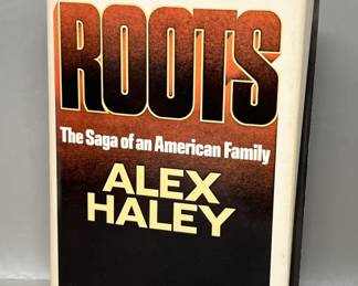Lot 206 | 1st Edition ROOTS Alex Haley Hardcover Book First
