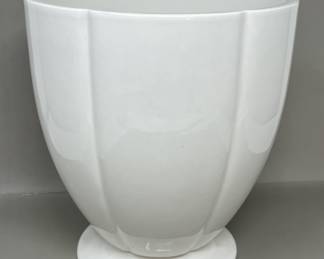 Lot 8 | Vintage Baker Scalloped Ceramic Vase
