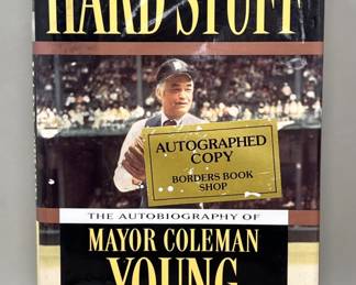 Lot 205 | Autographed Coleman Young Hard Stuff
