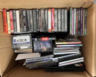 Lot 210 | Cassette Tapes, Music CDs Vintage Music
