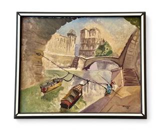 Painting by Benham, 1968