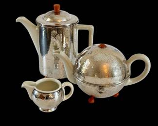 Vintage Art Deco tea and coffee set from the 1920's