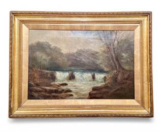 Painting by artist W. Towler, 1989