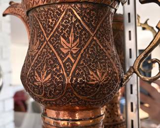 Vintage Himalayan Kashmiri Copper Samovar 